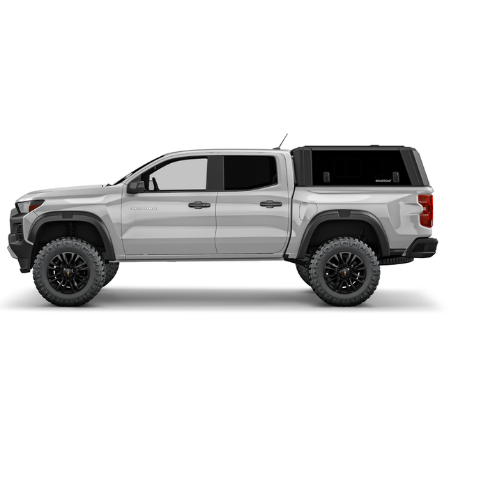 SmartCap Matte Black Truck Bed Cap EVO Sport Series w/ Vertical Locks Model EV0113-MB