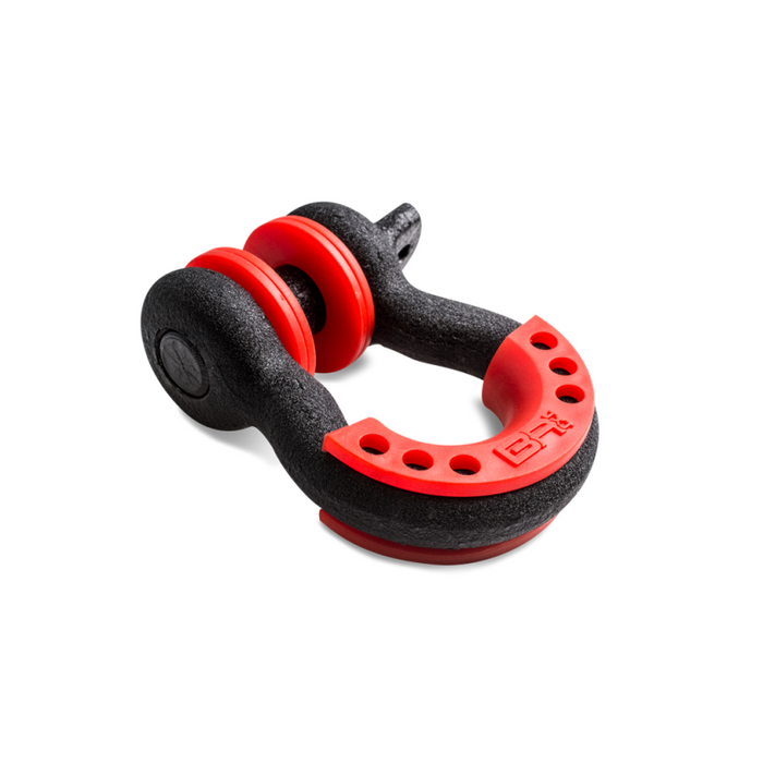 Body Armor 4X4 3/4" Black D-Ring With Isolators, Single Model 3203