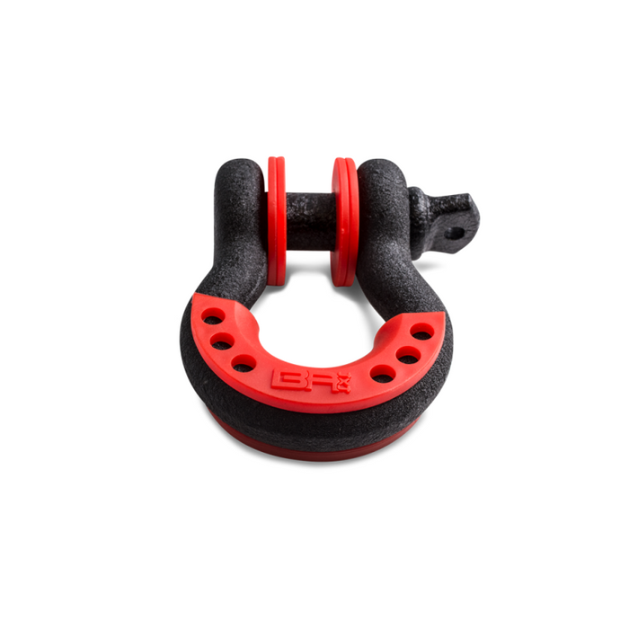 Body Armor 4X4 3/4" Black D-Ring With Isolators, Single Model 3203