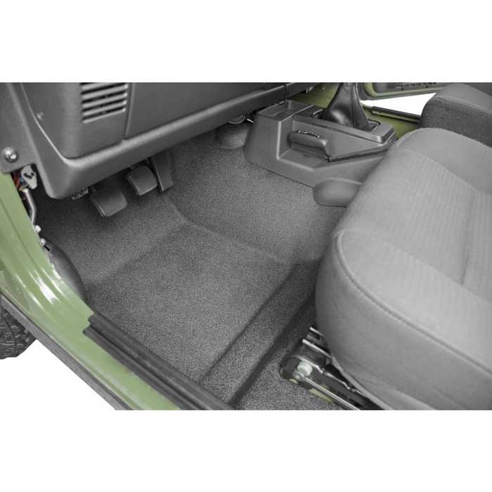 Bedrug Jeep Bedtred Front 3Pc Flr Kit (W/O Cntr Cnsl) Model BTTJ97FNC