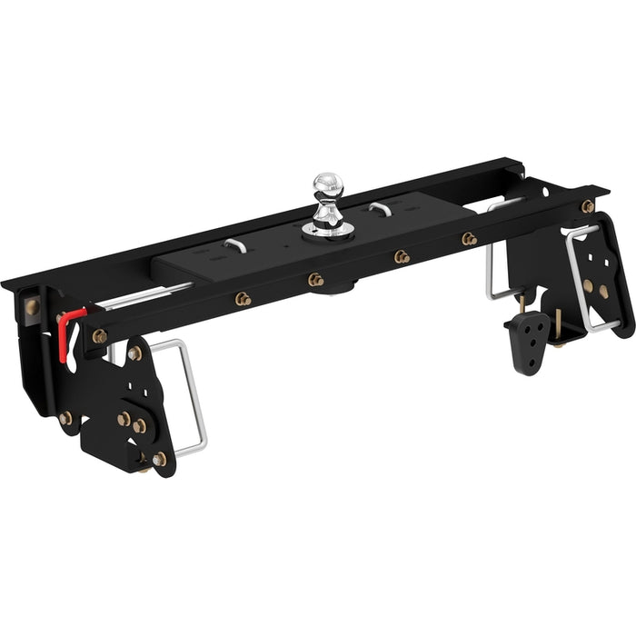 CURT Double Lock Gooseneck Hitch, 2-5/16-Inch Flip-Over Ball 30K, Fits Select Dodge, Ram 2500, 3500 Model 60732