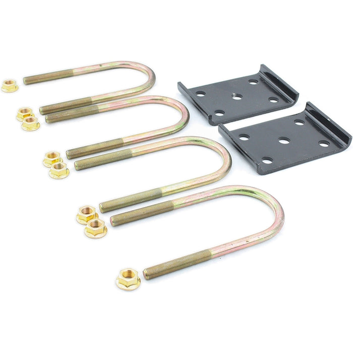 CURT 297429 Trailer Axle U-Bolt Mounting Kit, 4,400-lb. Axles, 3" Axle Tube, 1/2"-20 Thread Size, 6-1/2" Length Model 297429