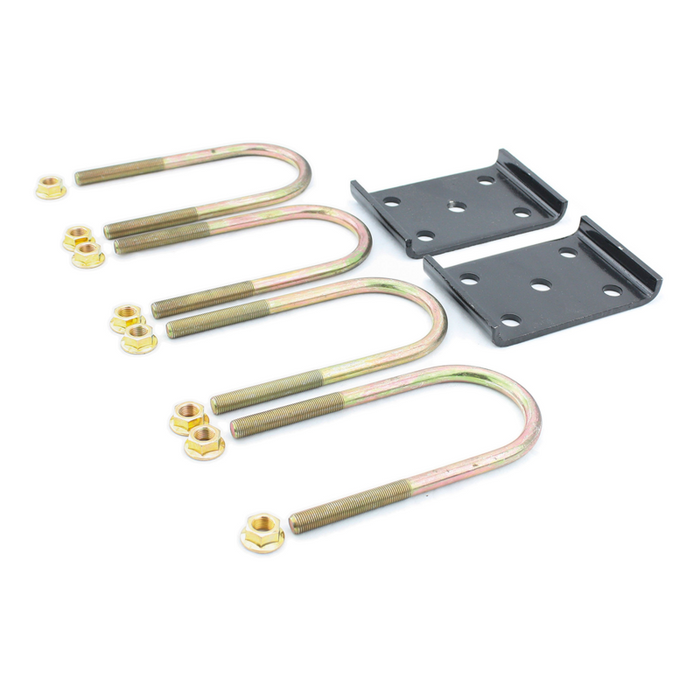 CURT 297429 Trailer Axle U-Bolt Mounting Kit, 4,400-lb. Axles, 3" Axle Tube, 1/2"-20 Thread Size, 6-1/2" Length Model 297429