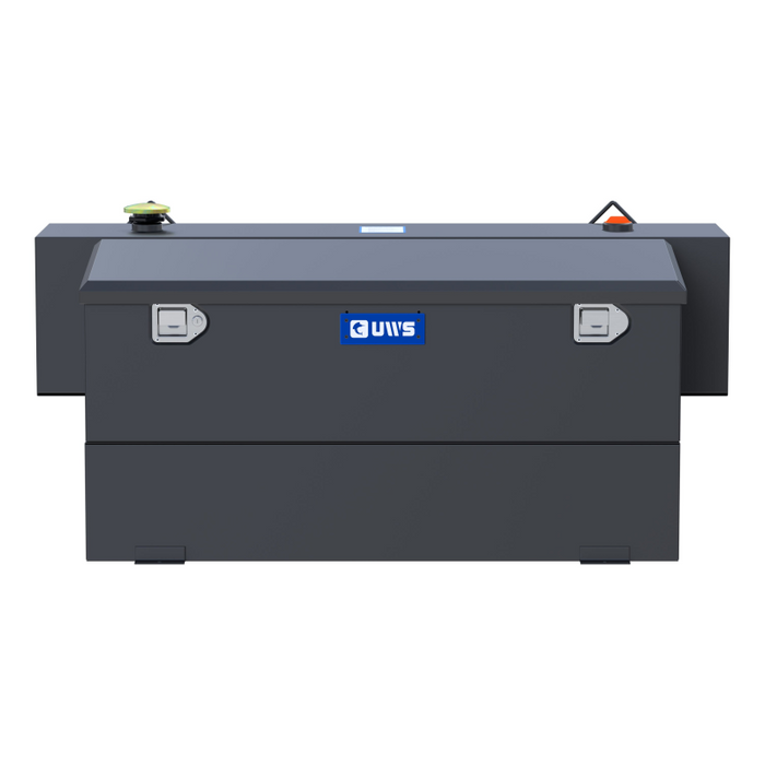 UWS Matte Black Hammerhead-Style 100-Gallon Steel-Aluminum Combo