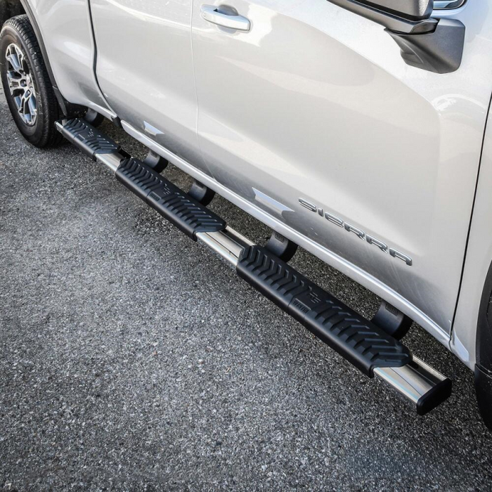 Westin R5 M-Series Wheel to Wheel Step Nerf Bars Polished Stainless Steel 5 in. Model 28-534680