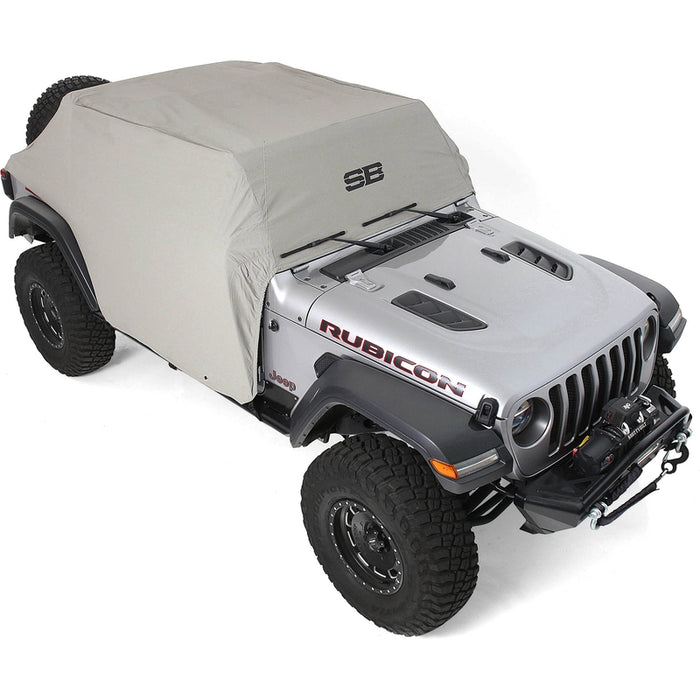 Smittybilt Cab Cover w/ Door Flaps - Gray (18+ JLU) Model 1071