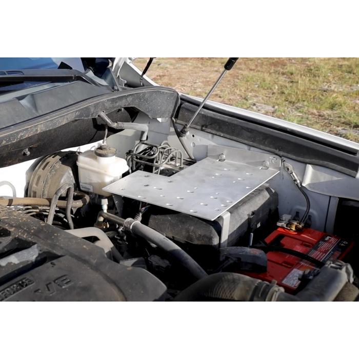 Rago Fabrication 2014-2021 3rd Gen Tundra Air Compressor Mount Model R1619TTUNARB