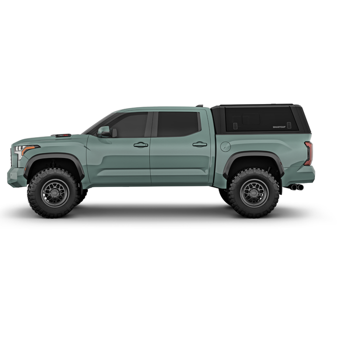 SmartCap Matte Black Truck Bed Cap EVO Sport Series w/ Vertical Locks Model EV1310-MB