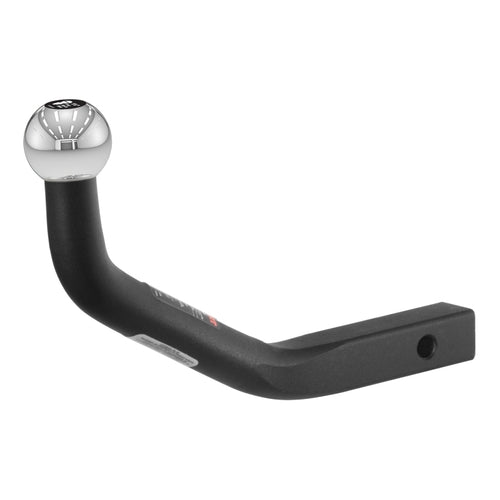 CURT Euro Trailer Hitch Mount with 1-7/8-Inch Ball, Fits 1-1/4-Inch Receiver, 3,500 lbs, 5-1/8-Inch Height Model 45561