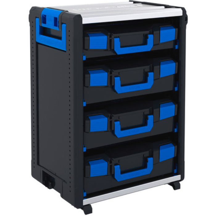 Sortimo WorkMo Storage Drawer 24-750 With 8 Service Case Rails  16 In x 21 In x 29 In Model 1000004447