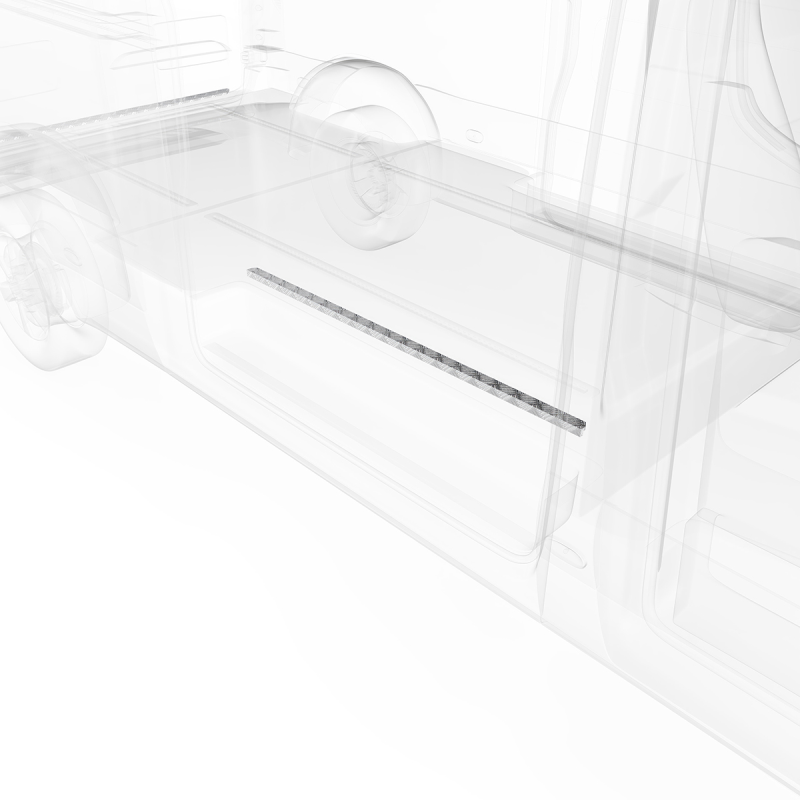 LEGEND Aluminum Floor Sill Set Dual Side Doors Mercedes Sprinter (all ...