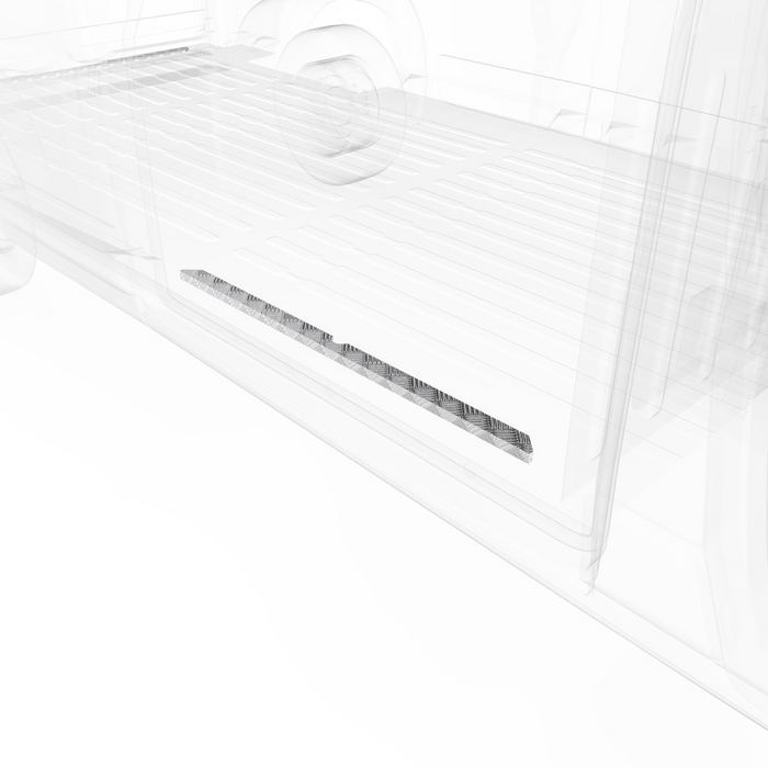 LEGEND Aluminum Floor Sill Set Dual Side Doors RAM ProMaster (all WB lengths) Cargo Van Model 609-151-1010.2