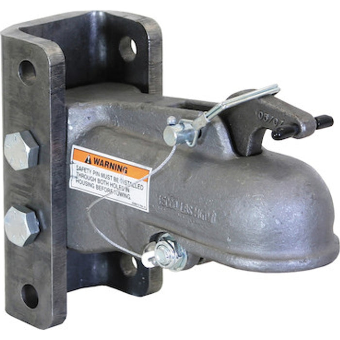 Buyers Products Adjustable Cast Steel Coupler with 3 Position Channel Model 0091553BK