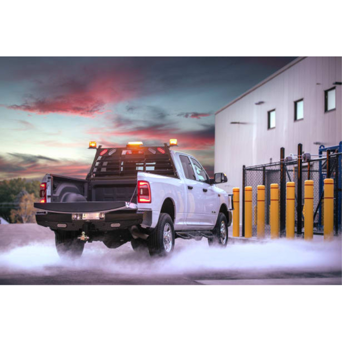 Ranch Hand Legend Series Headache Rack W/Lights Fits Select 99-26 Ford F-250/F-350/F-450 Model HRLWL100