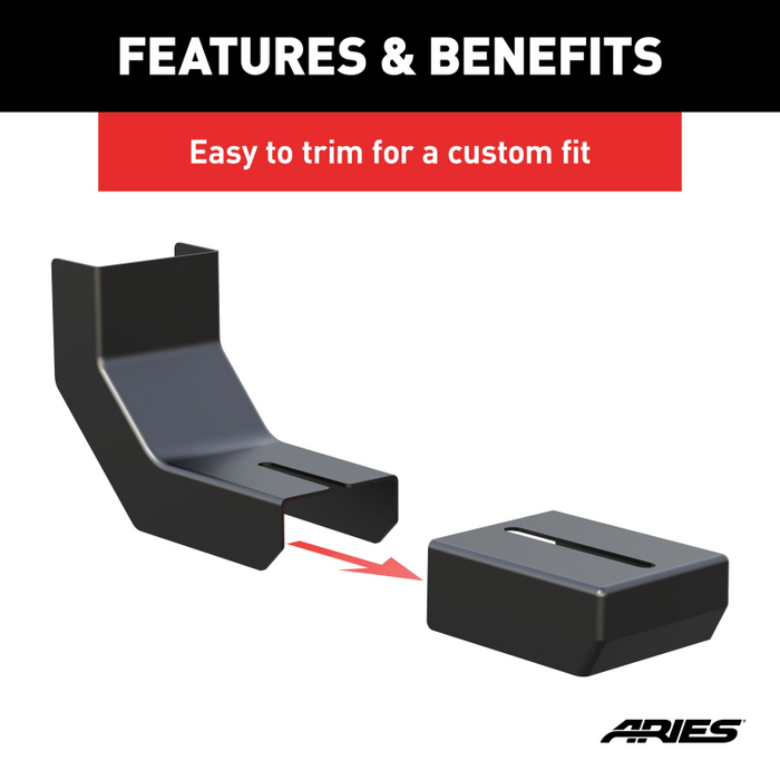 ARIES VersaTrac Bracket Covers (6-Pack) Model 2055160