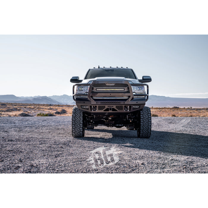 Bodyguard FT Front Extreme Sensor Cutouts Fog Cutouts Receiver W/ Mesh Grille No Camera Harness Bare Metal Model JER19BYBMN