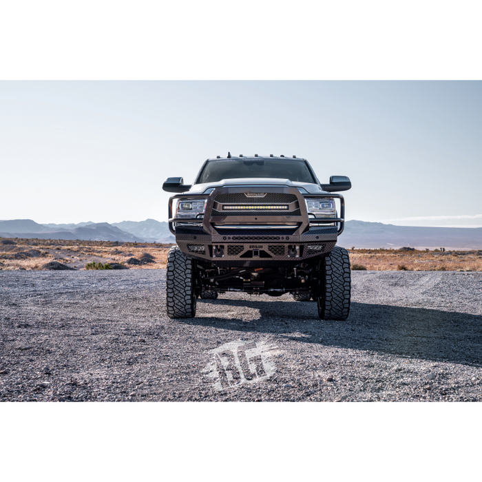 Bodyguard FT Front Extreme Sensor Cutouts Fog Cutouts Receiver W/ Mesh Grille With Camera Harness Gloss Black Powder Coat Model JER19BYGMH