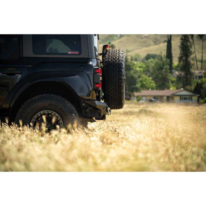 DV8 Offroad 2021-2026 Ford Bronco Spec Series Rear Bumper Model RBBR-05