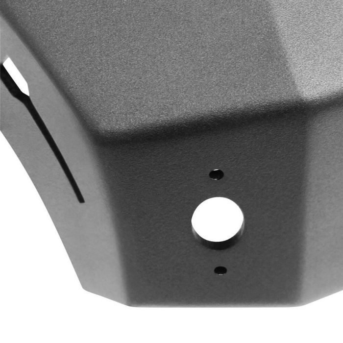 Westin WJ2 Stubby Front Bumper With LED Light Bar Mount Textured Black Steel Model 59-80085