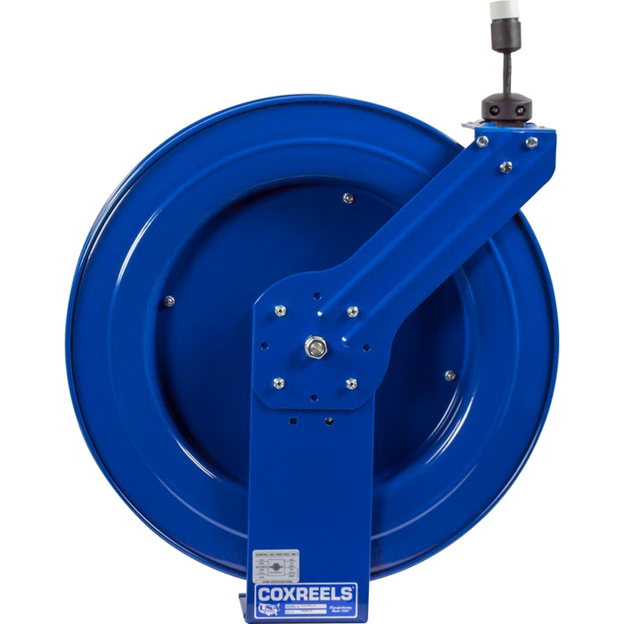 Coxreels PC Series Spring Driven Cord Reel Single Industrial Receptacle 12 GA x 100 ft. - Cord Included Model PC24-0012-A