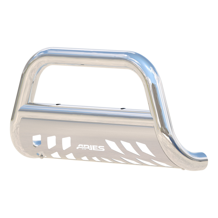 ARIES 3" Polished Stainless Bull Bar, Fits Select Chevrolet, GMC Model 35-4002