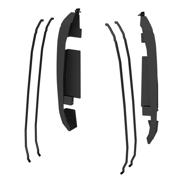 ARIES Door Hinge Covers for ARIES Tube Doors - Ford Bronco 2-door & 4-door Model 3500250