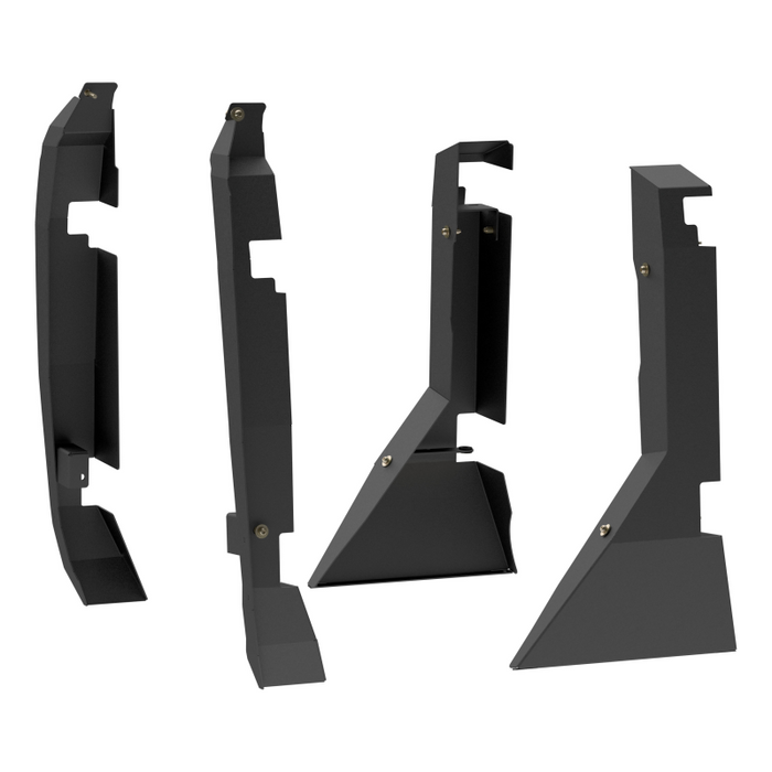 ARIES Door Hinge Covers for ARIES Tube Doors - Ford Bronco 4-Door Model 3500255