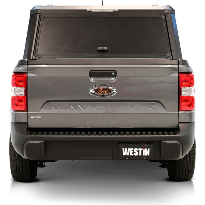 Westin EXP Truck Cap Hi-Top with Solid Front Glass Matte Black Model 16-15795