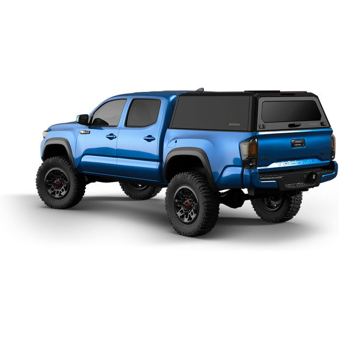 SmartCap Matte Black Truck Bed Cap EVOh Hatchback Series w/ Vertical Locks Model EH1316-MB
