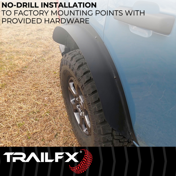 TrailFX Rear Flat Fender Flare Model BR006T