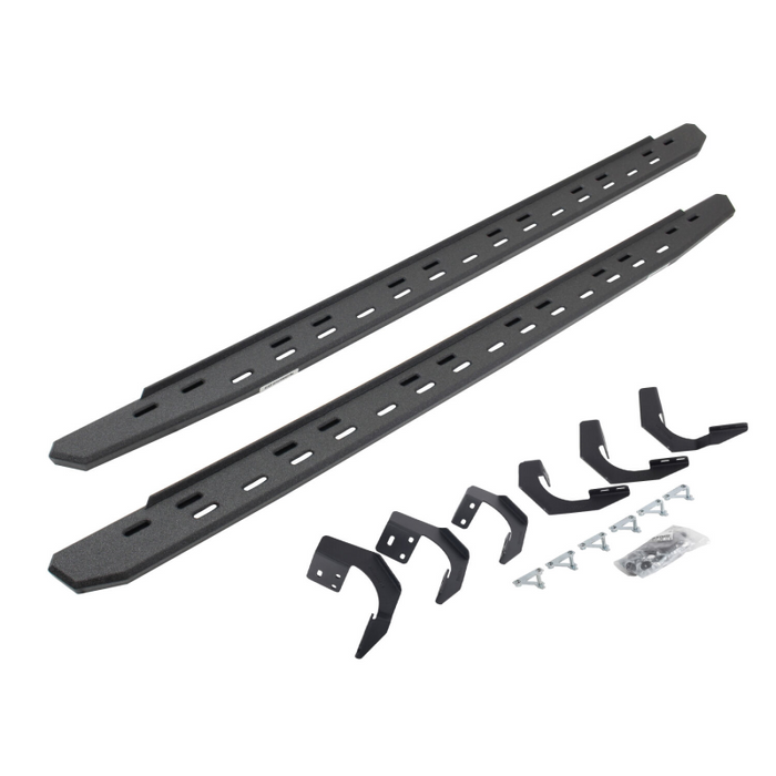 Go Rhino RB30 Slim Line Running Boards with Mounting Bracket Kit Model 69620687ST