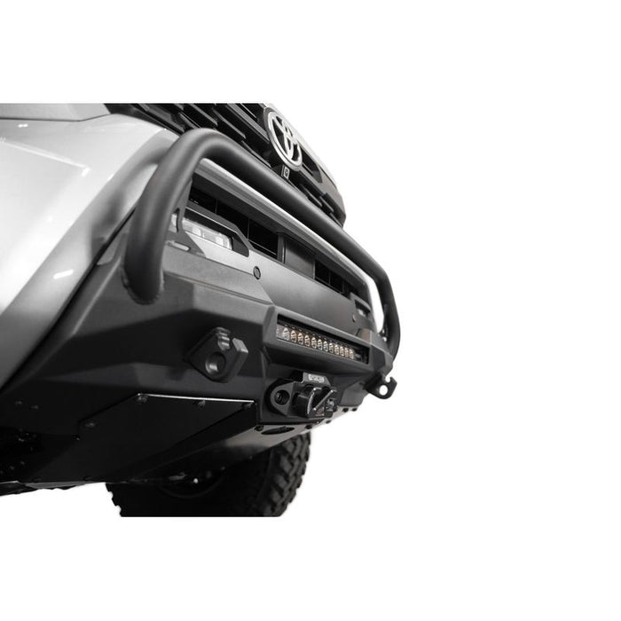 Addictive Desert Designs 24+ Toyota Tacoma Stealth Center Mount Winch Front Bumper w/ Top Hoop Model F6703512601NA