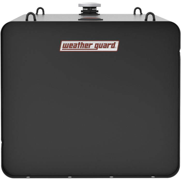 Weather Guard 100 Gallon Matte Black Steel Transfer Tank Model 358-52-03
