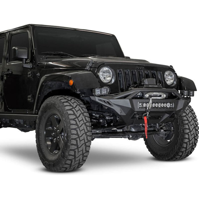 Addictive Desert Designs 07 - 18 Jeep Wrangler JK Stealth Fighter Front Bumper Model F951232080103