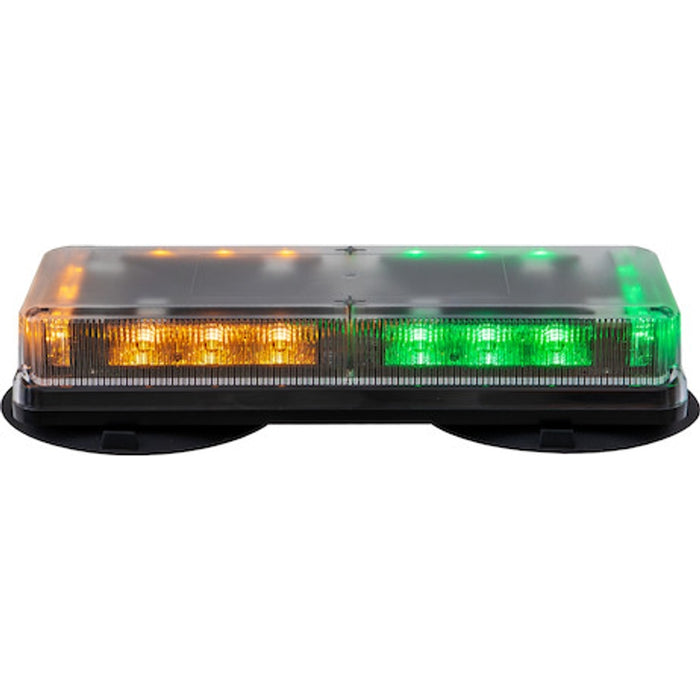 Buyers Products 16.5 Inch 18 LED Amber/Green Mini Light Bar Model 8891099