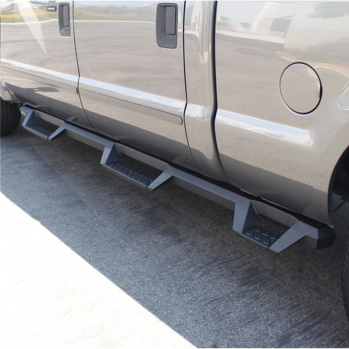 Westin HDX Drop Wheel to Wheel Side Steps Textured Black Steel Model 56-534015