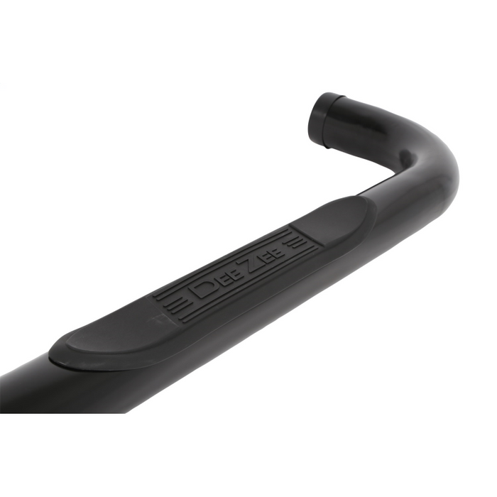 Dee Zee Textured Black Steel Step Nerf Bars 3 in. Round Cab Length Model DZ372521