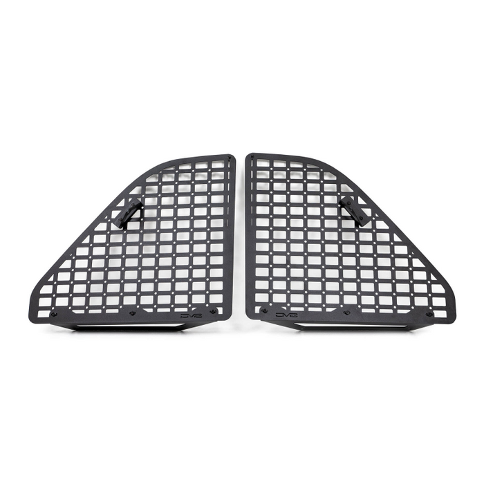 DV8 Offroad 2018-2025 Jeep Wrangler Rear Window Molle Panels Model MPJL-01