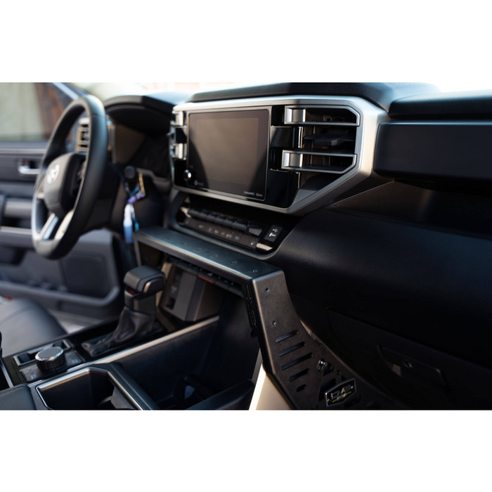 DV8 Offroad 2022-2026 Toyota Tundra Sequoia Center Console Molle Panels, Device Mount Model CCT2-01