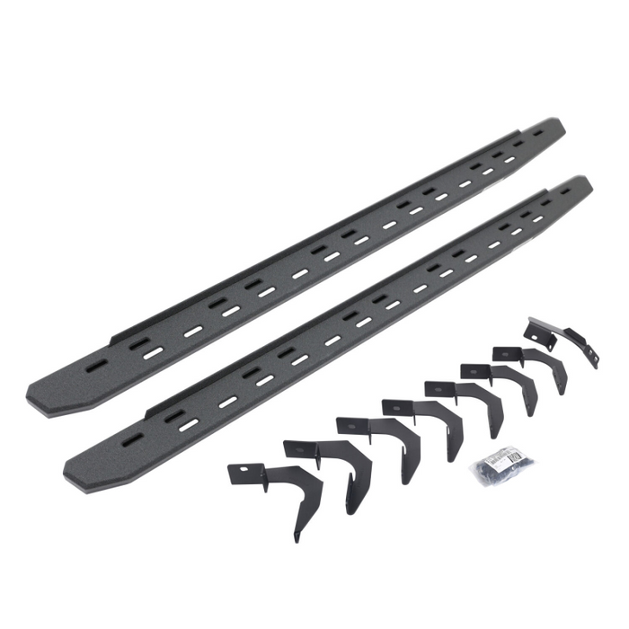 Go Rhino RB30 Slim Line Running Boards with Mounting Bracket Kit Model 69623580ST