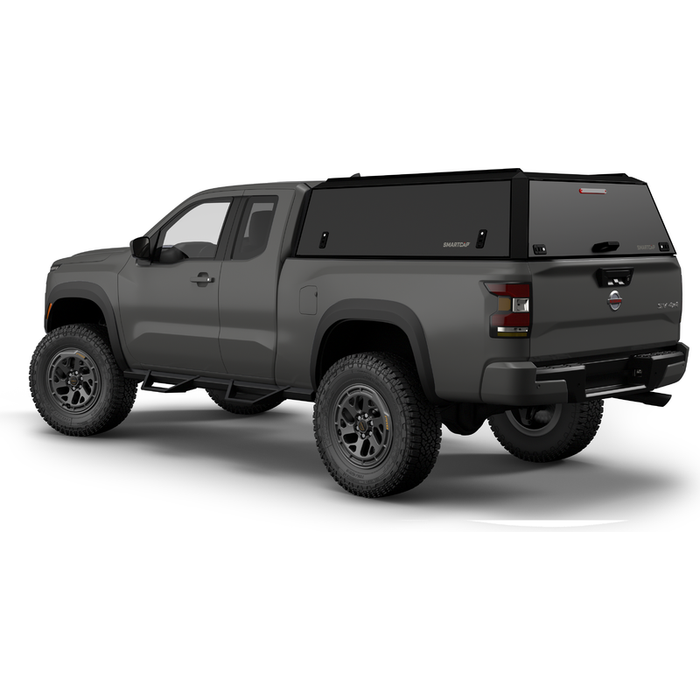 SmartCap Matte Black Truck Bed Cap EDGE Defender Series w/ Vertical Locks Model ED0931-BN