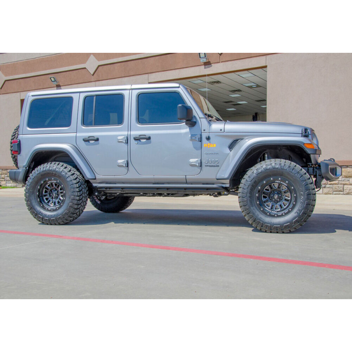 N-Fab RKR Rails For Select 20-24 Gladiator JT 4Dr Textured Black Model J194TRKR