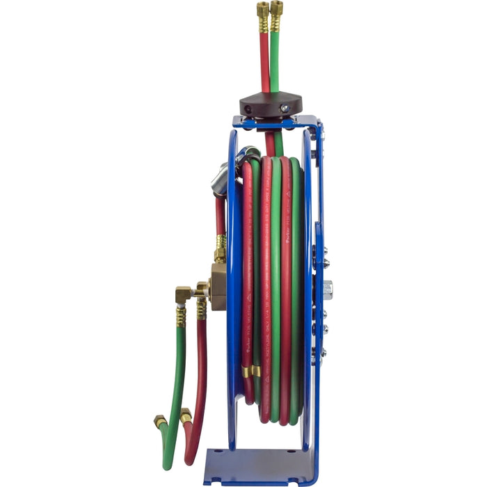 Coxreels EZ-P-W Series Safety System Welding Spring Driven Hose Reel 1/4 in. x 25 ft. T-Grade - Hose Included 200 PSI Model EZ-P-WT-125
