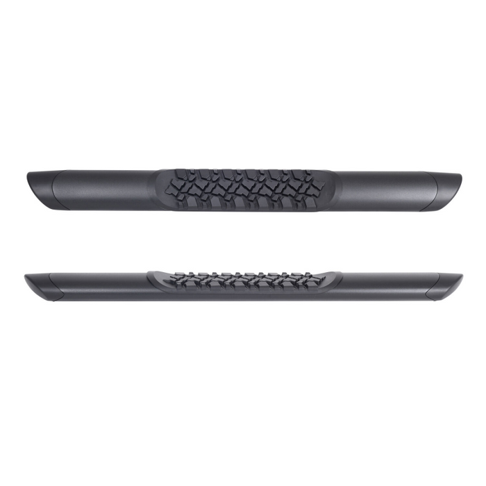 Go Rhino V-Series V3 Aluminum Step Nerf Bars and Mounting Brackets Kit Textured Black Model V3492652T
