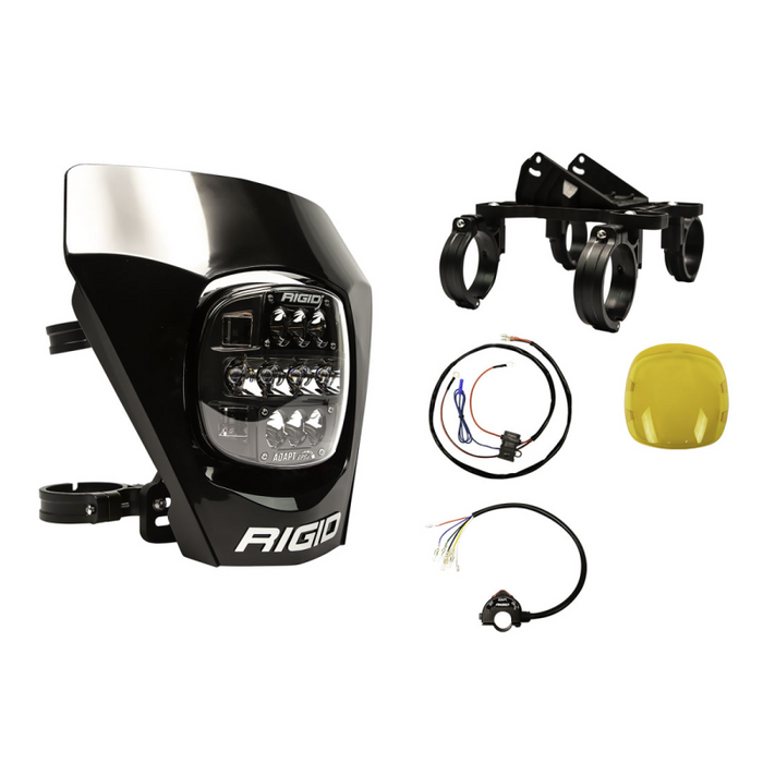 Rigid Industries Light Cover for Adapt XE, Yellow, Single Model 300420