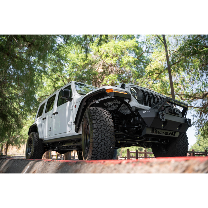 DV8 Offroad 2018-2025 Jeep Wrangler JL JLU Gladiator JT Front Inner Fenders Model INFEND-06FB