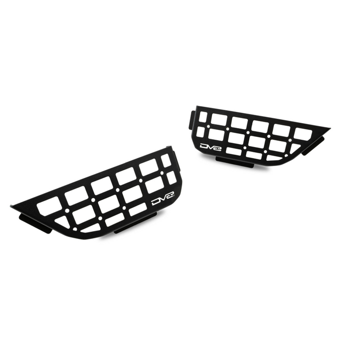 DV8 Offroad 2018-2026 Jeep WranglerJLU Gladiator JT Slim Rear Door ONLY Molle Pockets Model MPJL-08