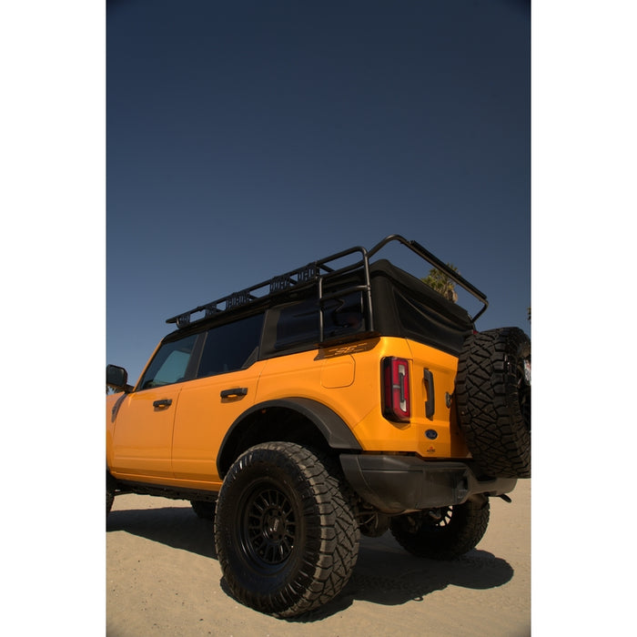 Smittybilt SRC Roof Rack - Textured Black (21+ Bronco 4DR) Model 78717