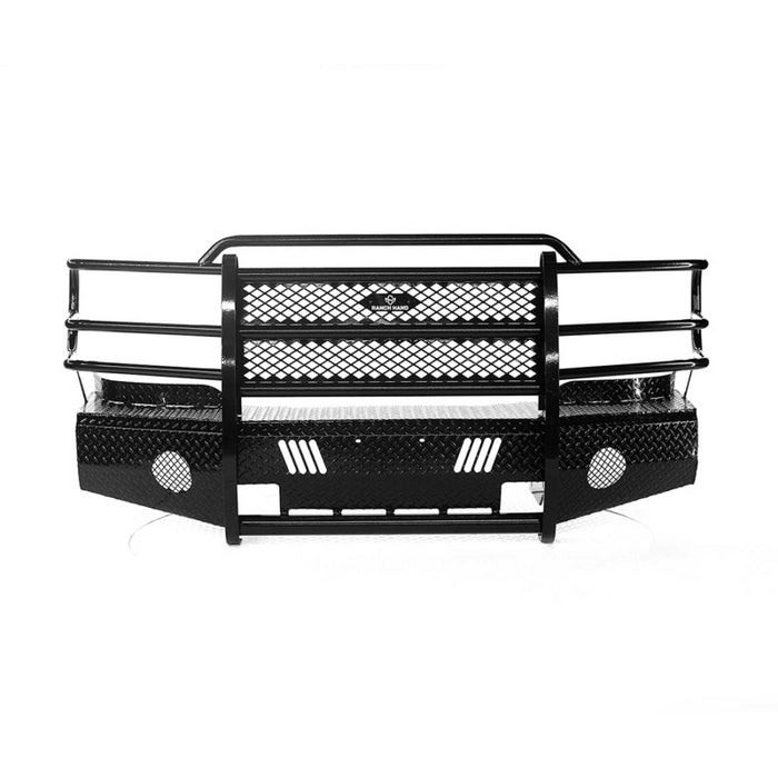 Ranch Hand Summit Series Front Bumper W/ Grille Guard Fits Select 03-07 GMC Sierra 2500 HD/3500 Model FSG031BL1