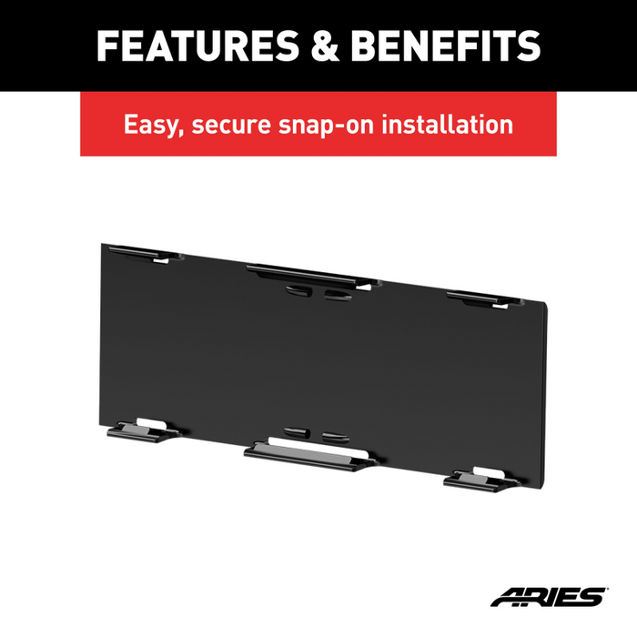 ARIES LED Light Covers for 50" Light Bar Model 1501279